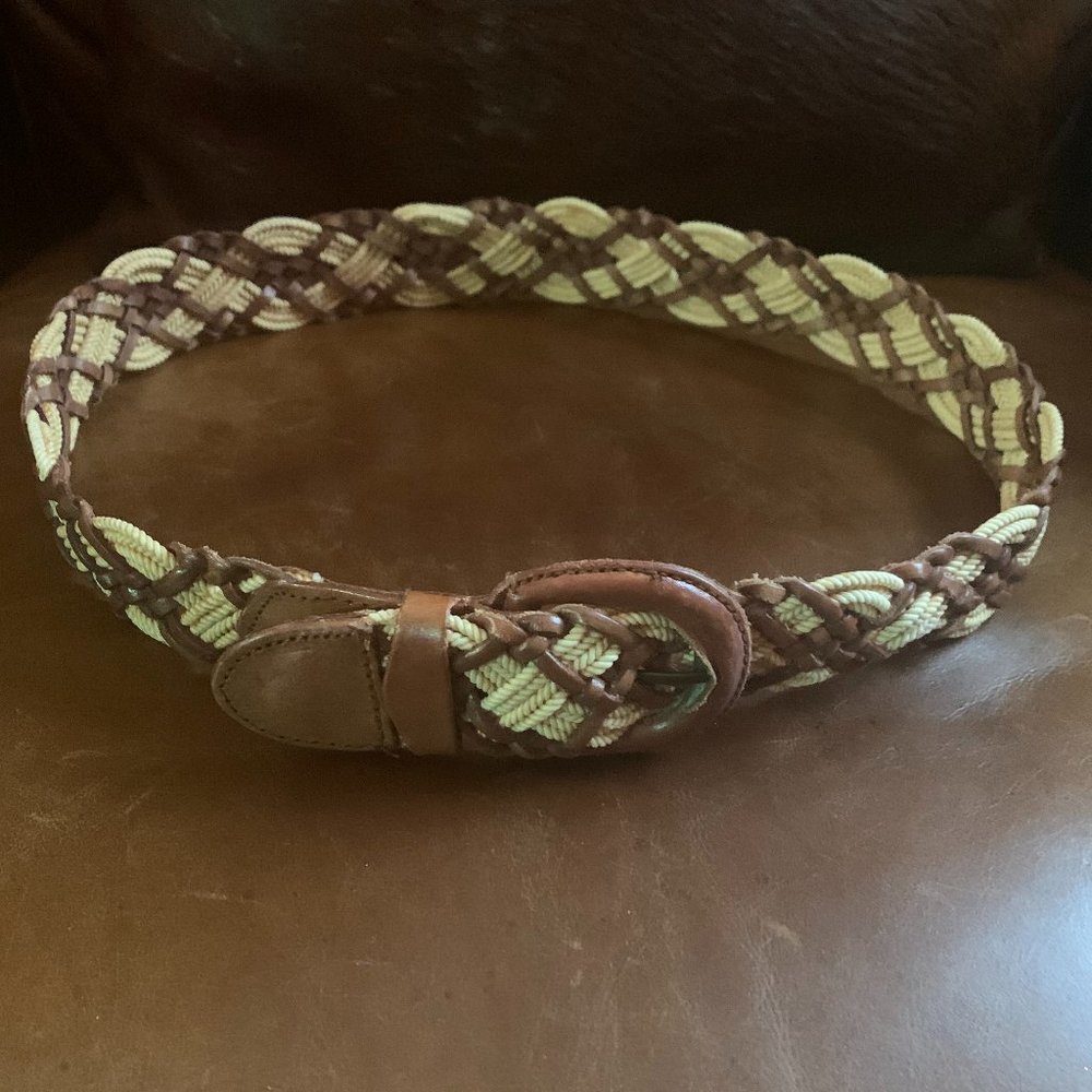 Twisted Leather Belt